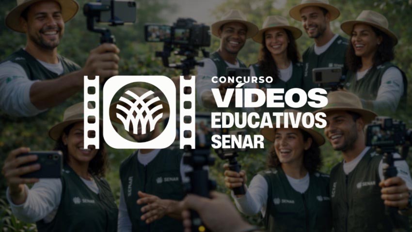 Senar abre inscrições para a 7ª edição do Concurso de Vídeos Educativos